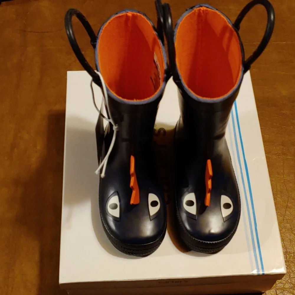 NWT and NIB Carter rainboots